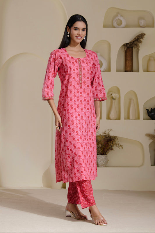 Printed Kurta Pant set