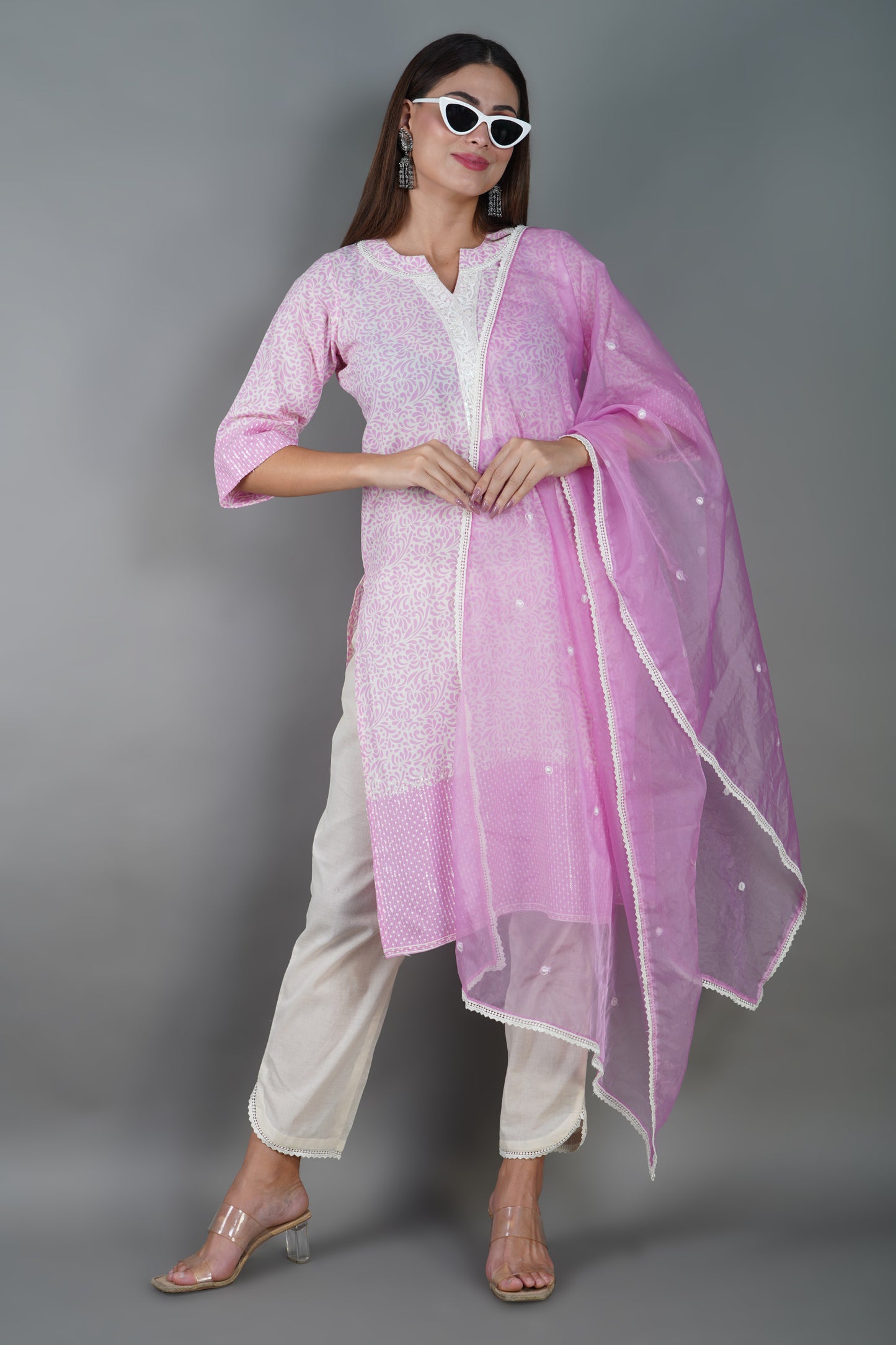 Cotton Kurta Set