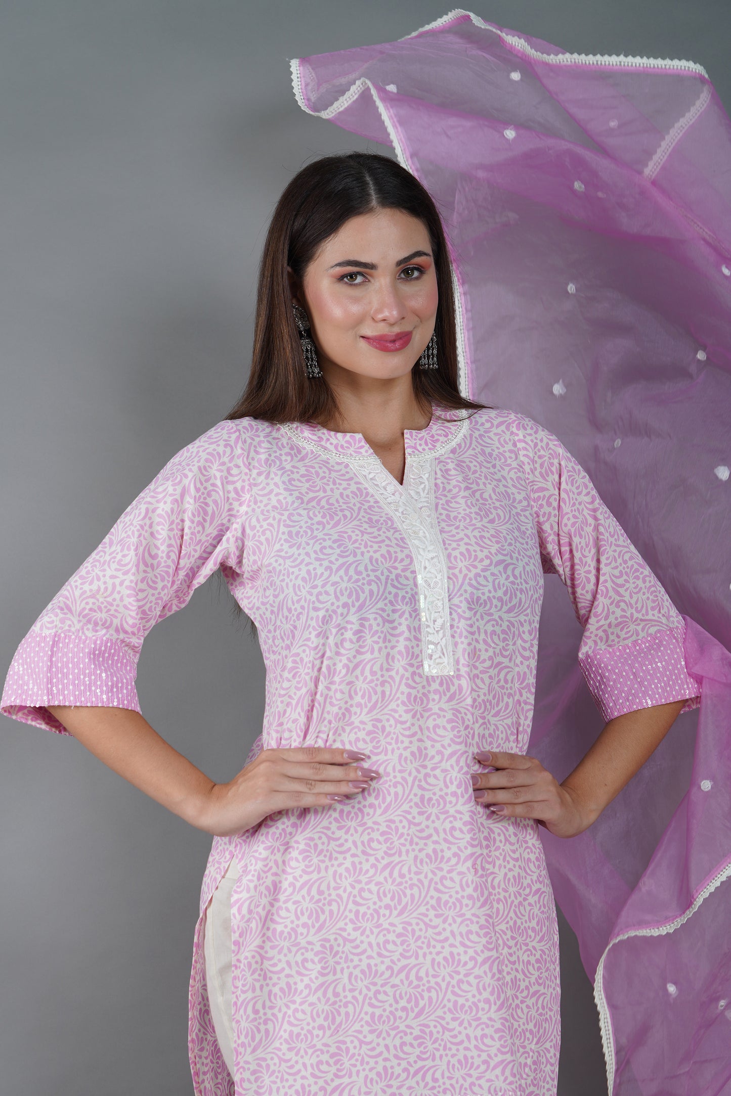 Cotton Kurta Set