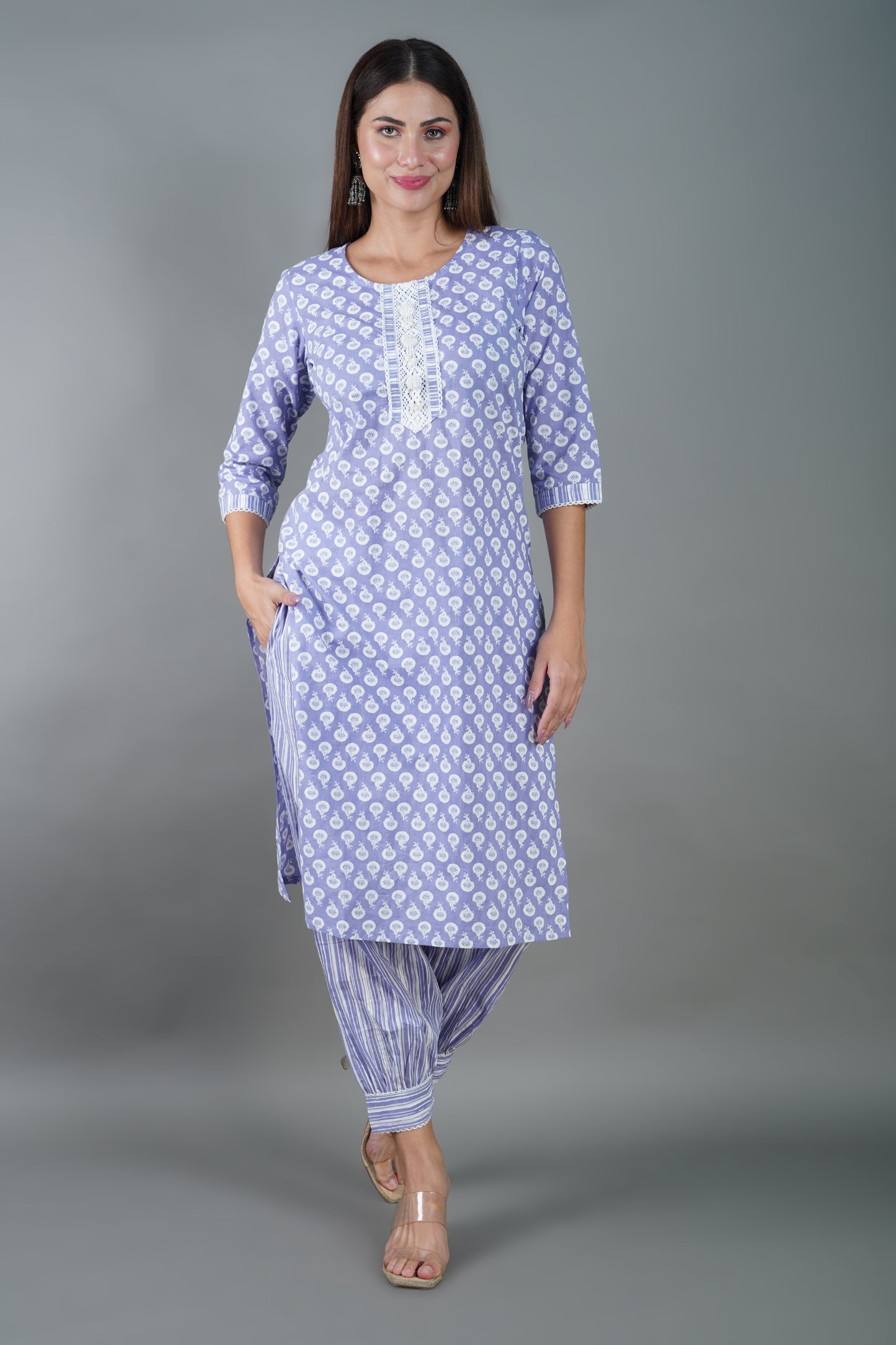 Cotton Kurta Set