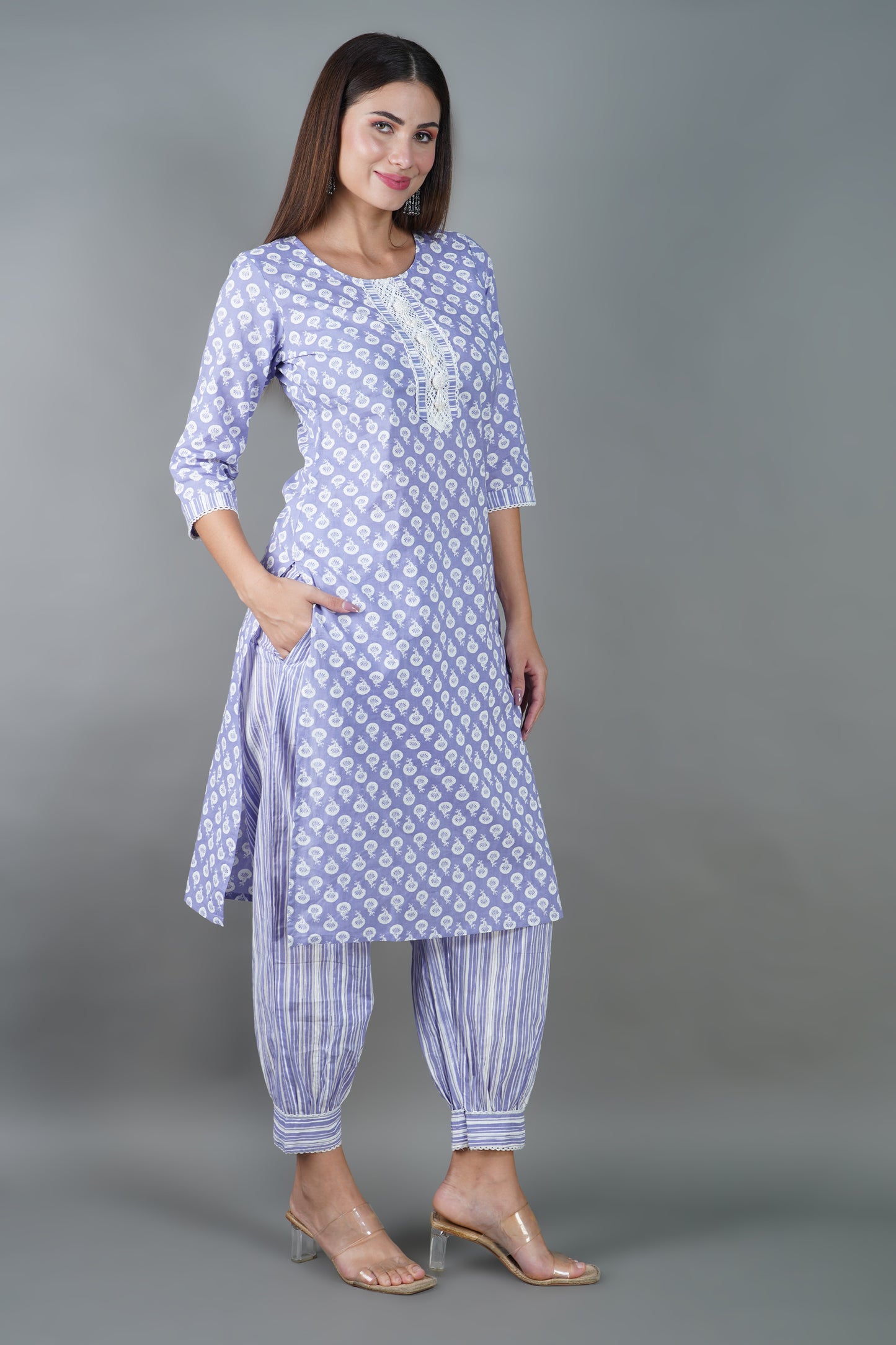 Cotton Kurta Set