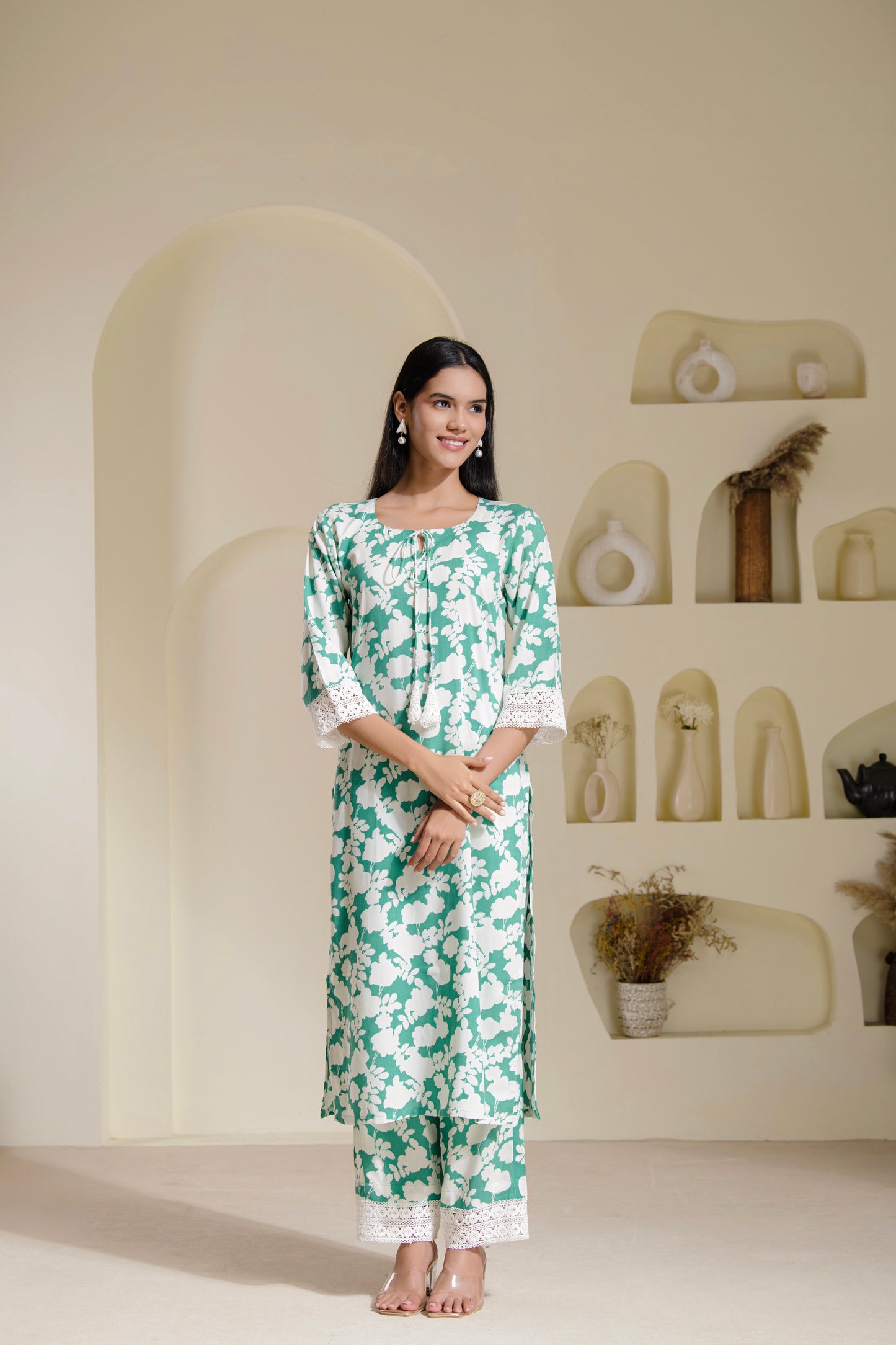 Printed Kurta Pant Set