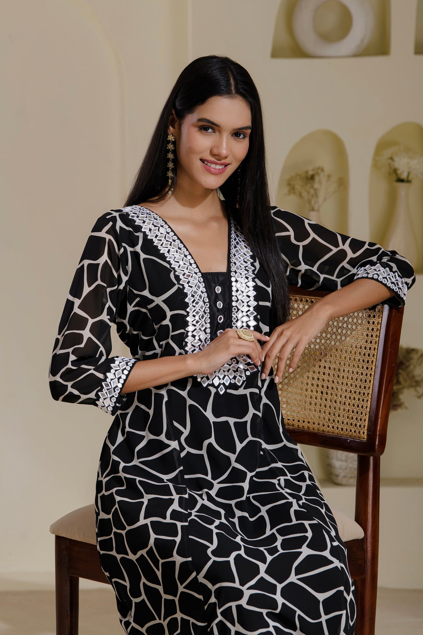 Georgette kurta set